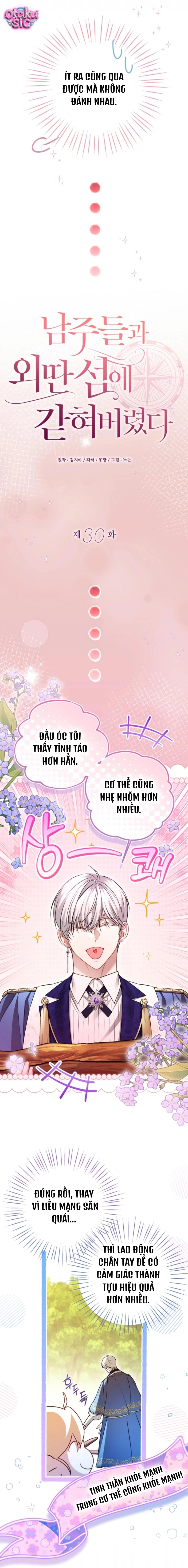 Tôi Bị Mắc Kẹt Trên Một Hòn Đảo Hoang Cùng Với Các Nam Chính - Chap 30 - Trang 10