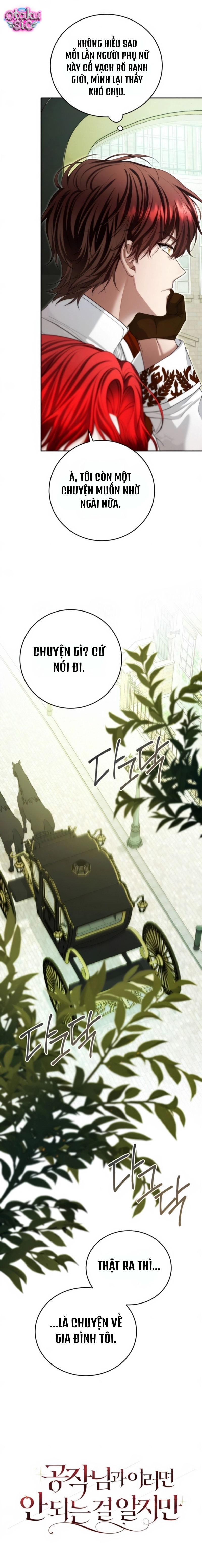 Tôi Biết Mình Không Nên Làm Điều Này Với Công Tước - Chap 17 - Trang 6