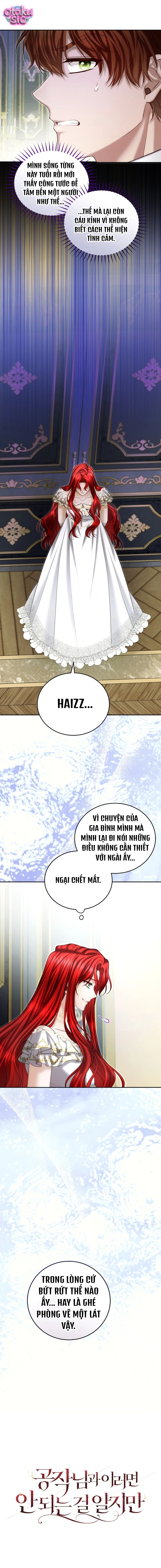 Tôi Biết Mình Không Nên Làm Điều Này Với Công Tước - Chap 18 - Trang 6