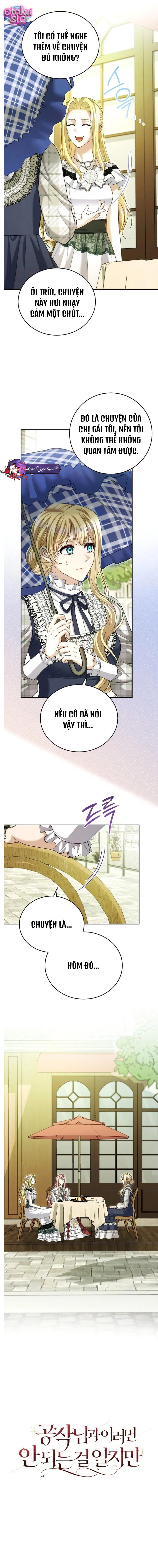 Tôi Biết Mình Không Nên Làm Điều Này Với Công Tước - Chap 22 - Trang 5
