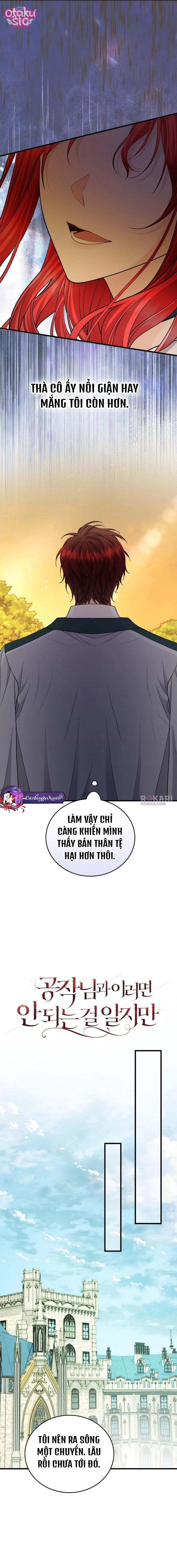 Tôi Biết Mình Không Nên Làm Điều Này Với Công Tước - Chap 23 - Trang 6