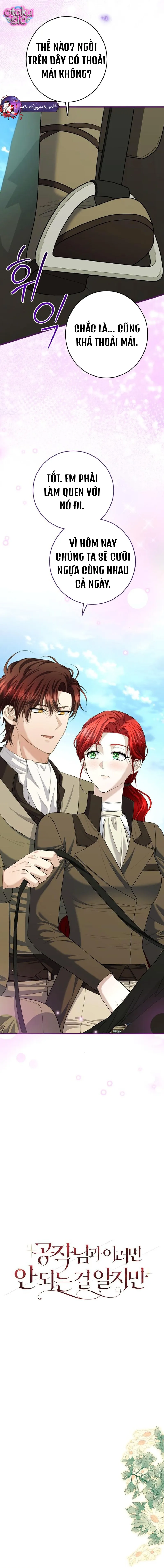 Tôi Biết Mình Không Nên Làm Điều Này Với Công Tước - Chap 28 - Trang 2