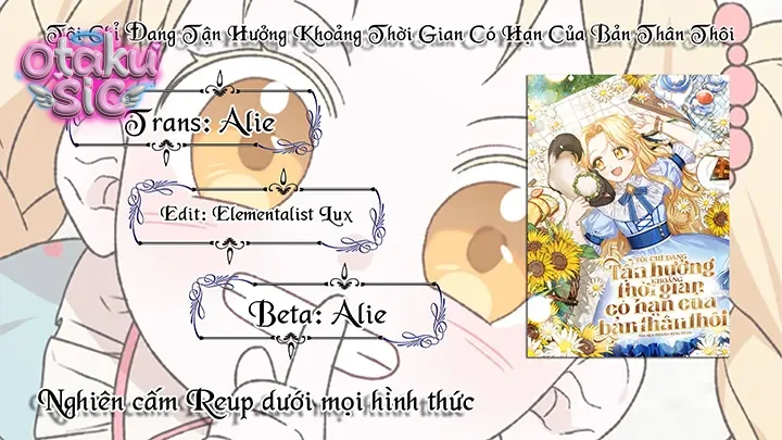 Tôi Chỉ Đang Tận Hưởng Khoảng Thời Gian Có Hạn Của Bản Thân Thôi - Chap 23 - Trang 13