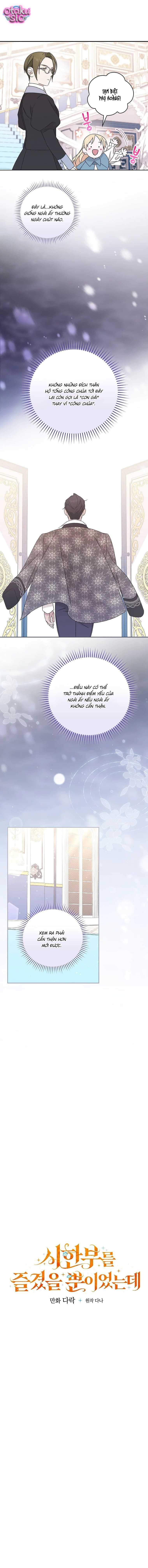 Tôi chỉ vui vẻ với thời gian có hạn của mình - Chap 17 - Trang 6