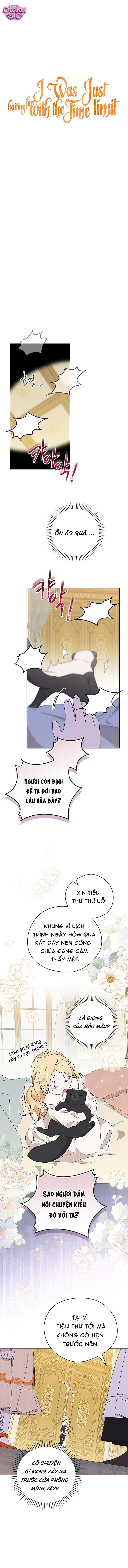 Tôi chỉ vui vẻ với thời gian có hạn của mình - Chap 27 - Trang 6