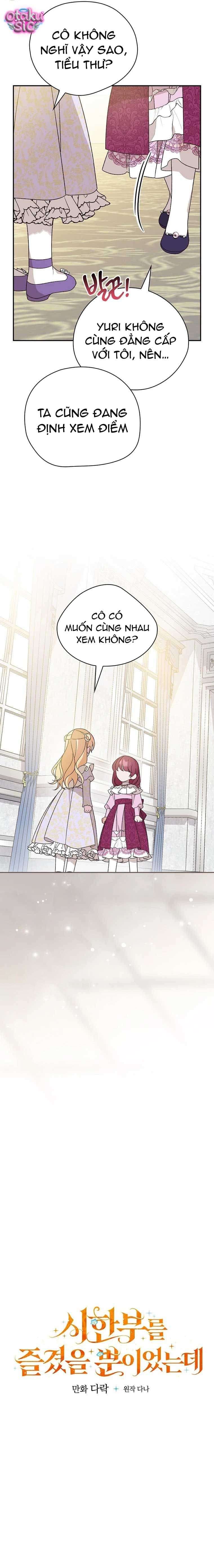 Tôi chỉ vui vẻ với thời gian có hạn của mình - Chap 31 - Trang 7