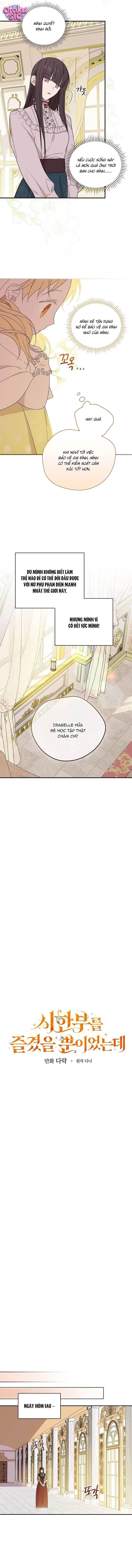 Tôi chỉ vui vẻ với thời gian có hạn của mình - Chap 9 - Trang 6