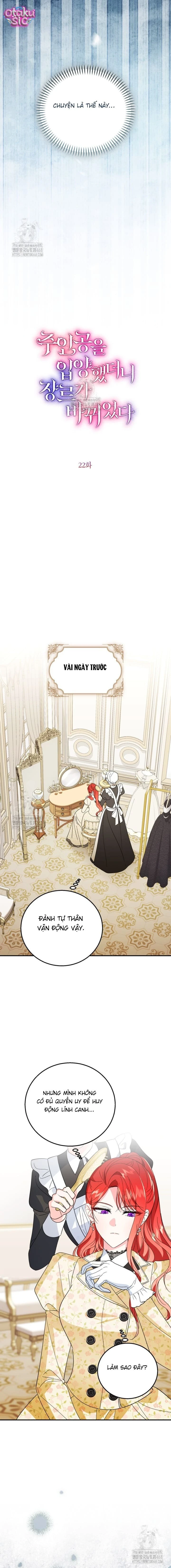 Tôi đã nhận nuội nam chính và thể loại câu chuyện đã thay đổi - Chap 22 - Trang 4