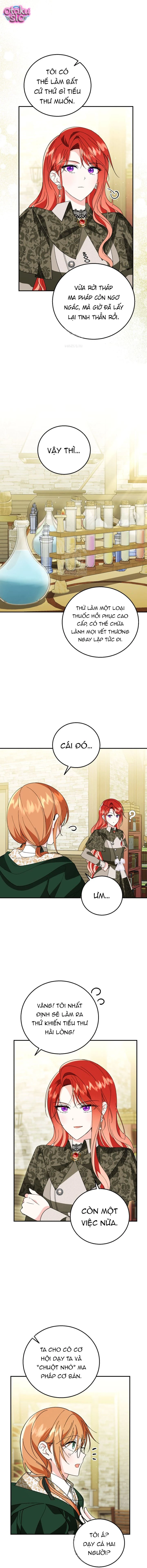 Tôi đã nhận nuội nam chính và thể loại câu chuyện đã thay đổi - Chap 25 - Trang 5
