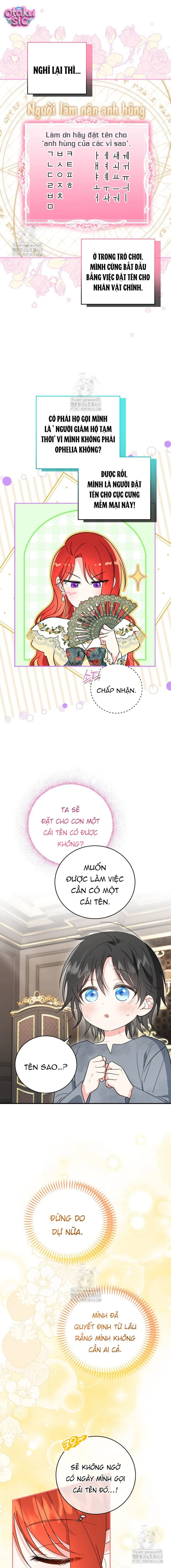 Tôi đã nhận nuội nam chính và thể loại câu chuyện đã thay đổi - Chap 4 - Trang 3