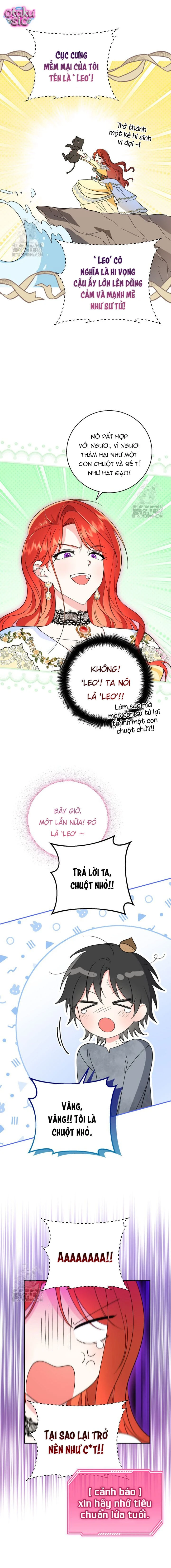 Tôi đã nhận nuội nam chính và thể loại câu chuyện đã thay đổi - Chap 4 - Trang 6