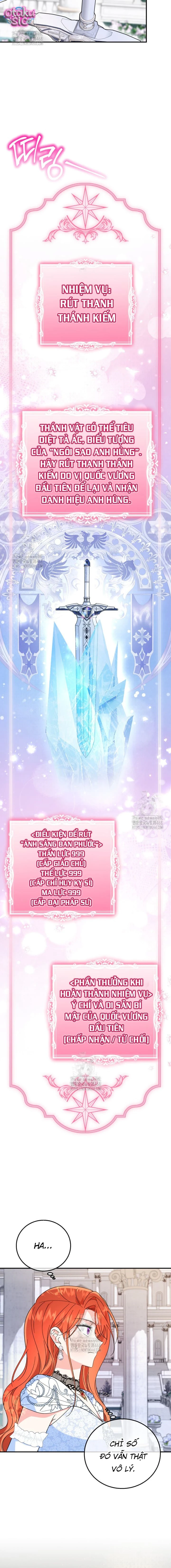 Tôi đã nhận nuội nam chính và thể loại câu chuyện đã thay đổi - Chap 9 - Trang 12