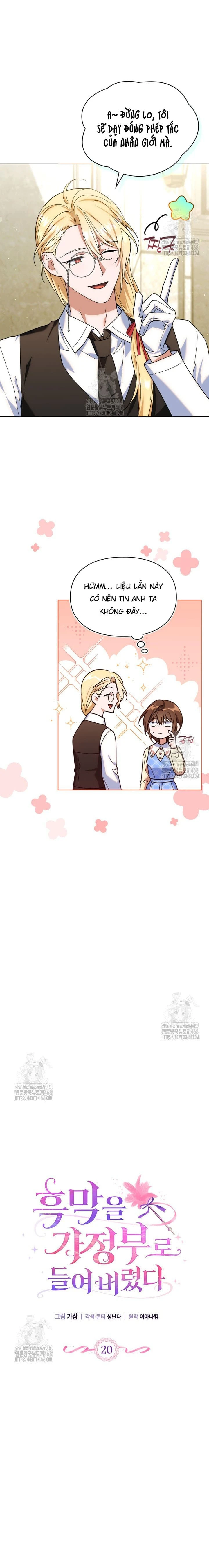 Tôi đã thuê nhân vật phản diện làm quản gia - Chap 20 - Trang 3
