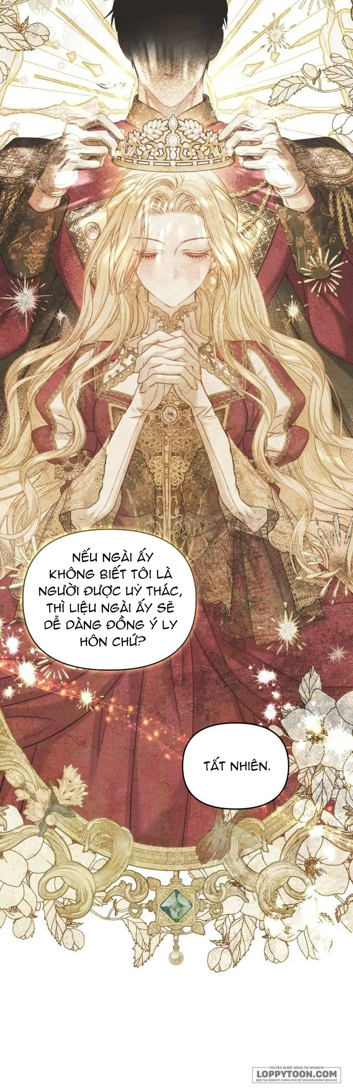 Tôi Đã Trải Qua Đêm Đầu Tiên Dù Chỉ Là Hoàng Hậu Thay Thế - Chap 1 - Trang 50
