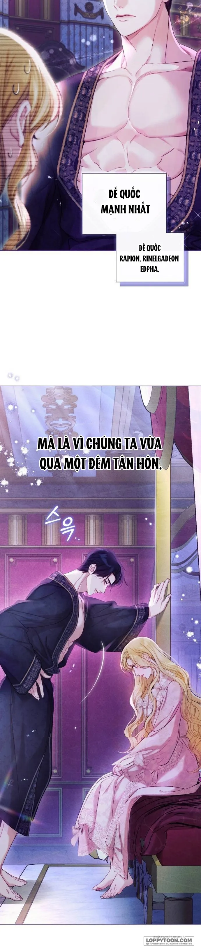 Tôi Đã Trải Qua Đêm Đầu Tiên Dù Chỉ Là Hoàng Hậu Thay Thế - Chap 1 - Trang 6