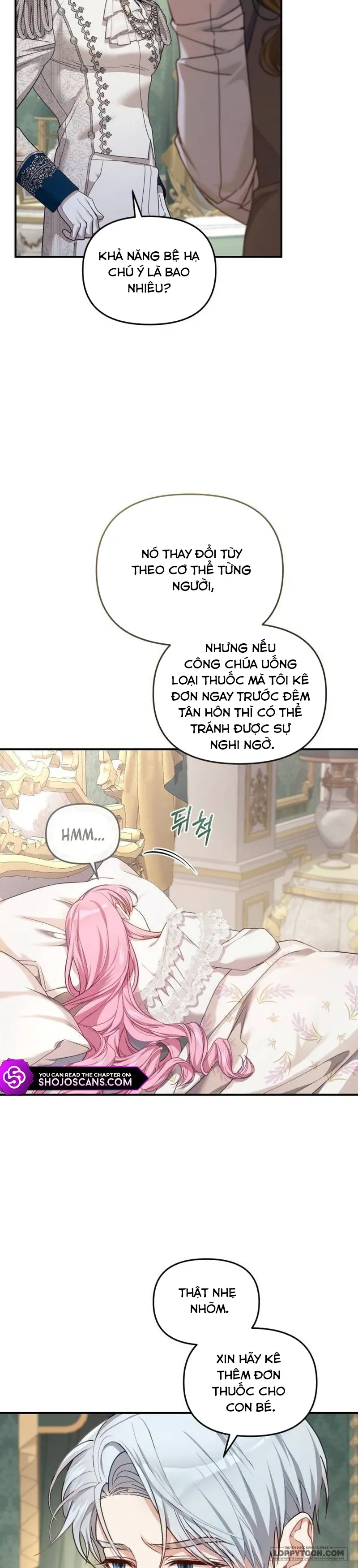 Tôi Đã Trải Qua Đêm Đầu Tiên Dù Chỉ Là Hoàng Hậu Thay Thế - Chap 10 - Trang 2