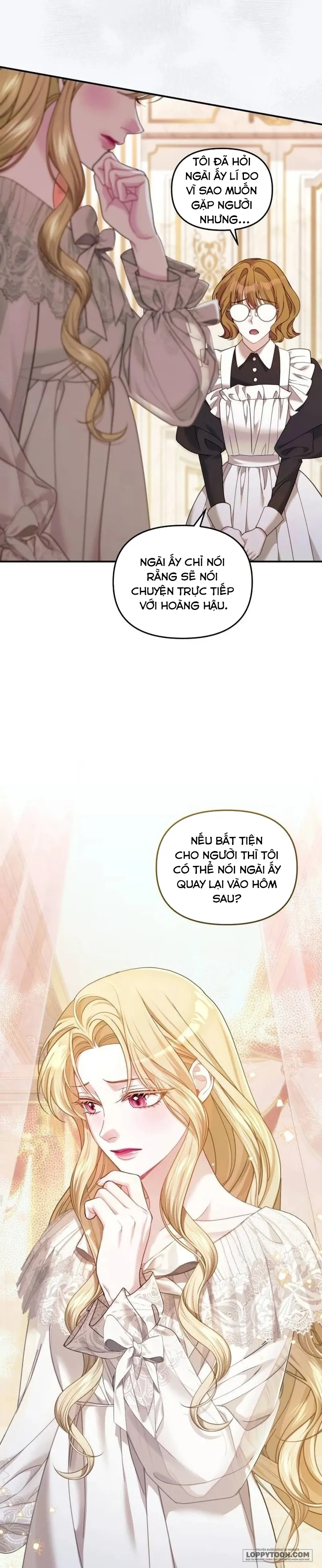 Tôi Đã Trải Qua Đêm Đầu Tiên Dù Chỉ Là Hoàng Hậu Thay Thế - Chap 15 - Trang 4