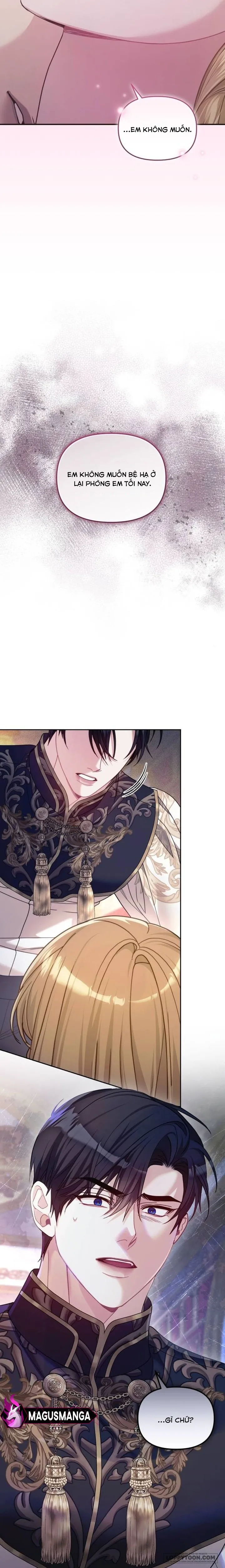 Tôi Đã Trải Qua Đêm Đầu Tiên Dù Chỉ Là Hoàng Hậu Thay Thế - Chap 16 - Trang 13