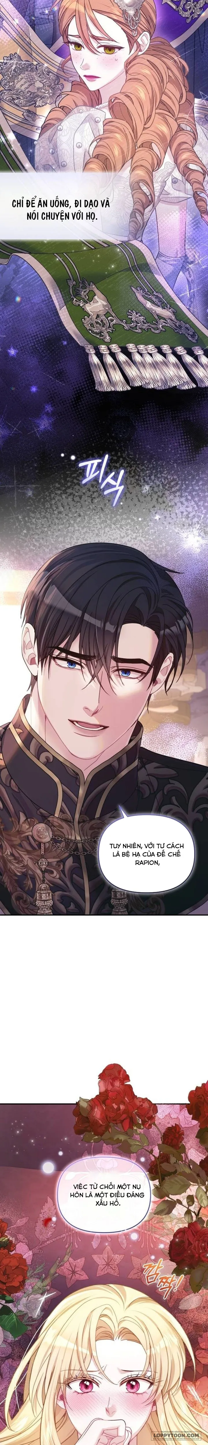 Tôi Đã Trải Qua Đêm Đầu Tiên Dù Chỉ Là Hoàng Hậu Thay Thế - Chap 16 - Trang 4