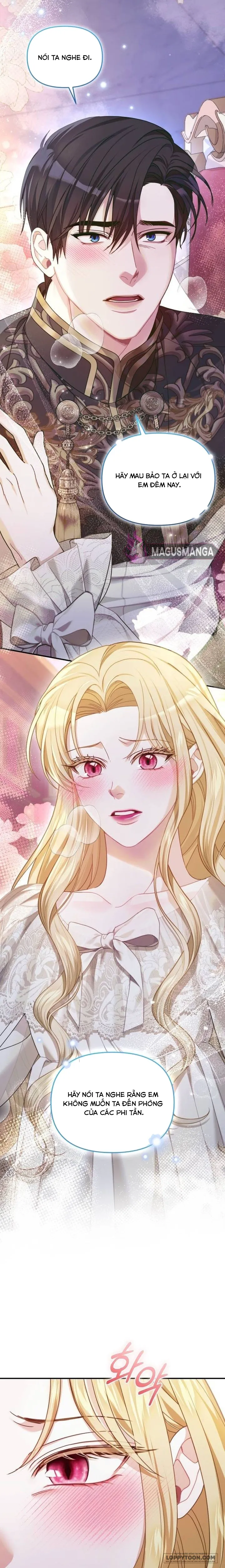Tôi Đã Trải Qua Đêm Đầu Tiên Dù Chỉ Là Hoàng Hậu Thay Thế - Chap 16 - Trang 9
