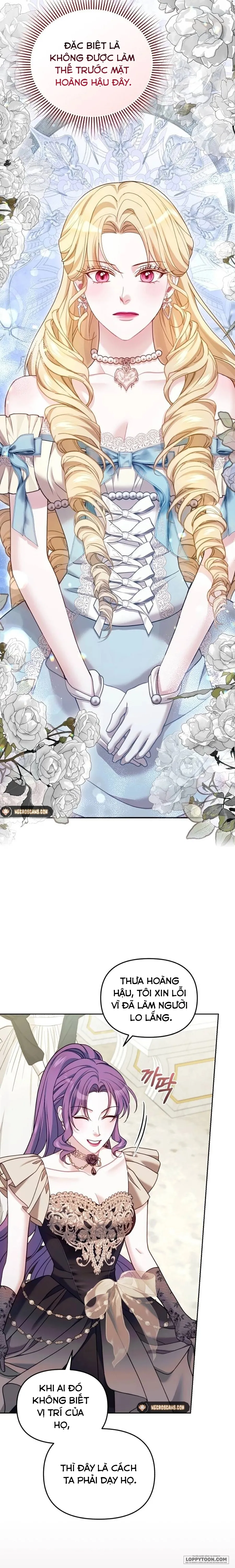 Tôi Đã Trải Qua Đêm Đầu Tiên Dù Chỉ Là Hoàng Hậu Thay Thế - Chap 18 - Trang 12