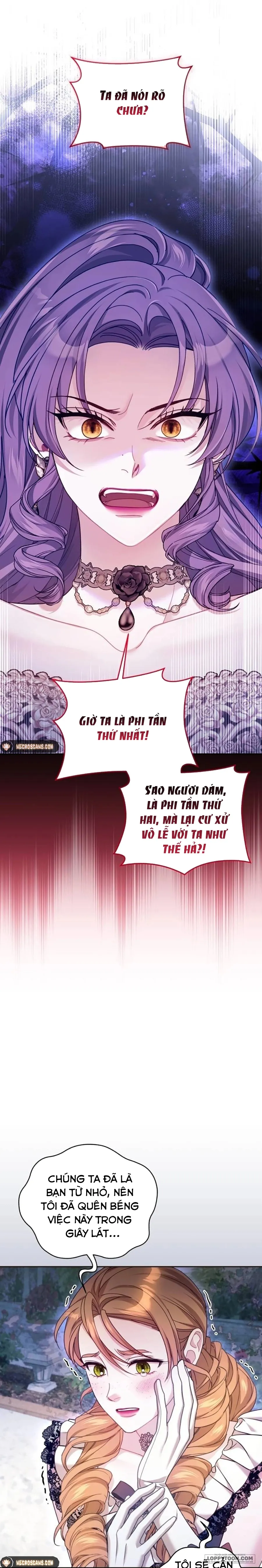 Tôi Đã Trải Qua Đêm Đầu Tiên Dù Chỉ Là Hoàng Hậu Thay Thế - Chap 18 - Trang 7
