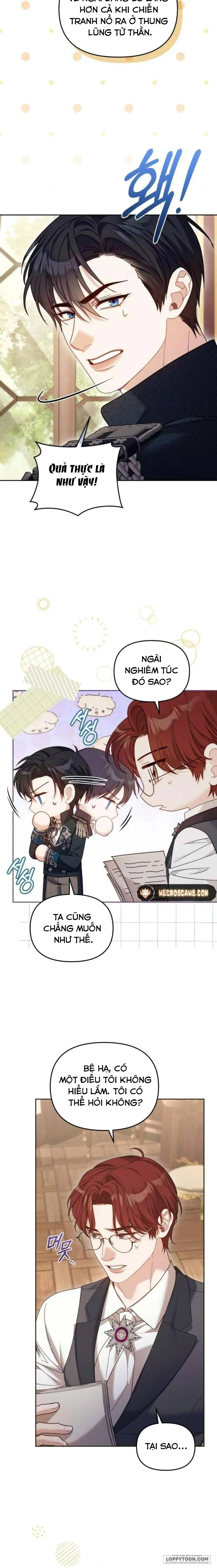 Tôi Đã Trải Qua Đêm Đầu Tiên Dù Chỉ Là Hoàng Hậu Thay Thế - Chap 19 - Trang 2