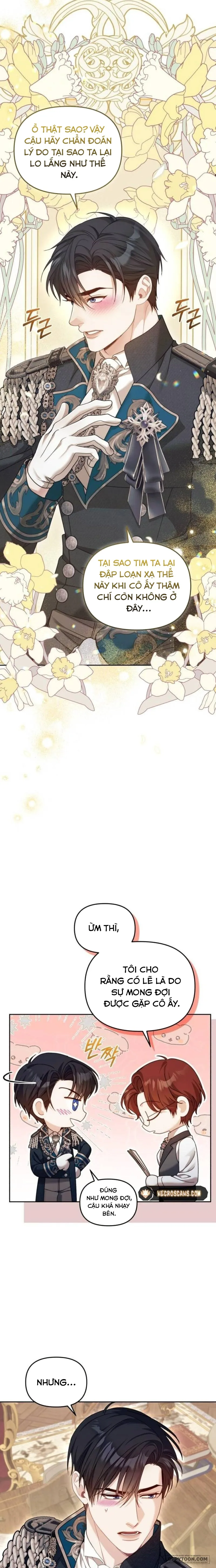 Tôi Đã Trải Qua Đêm Đầu Tiên Dù Chỉ Là Hoàng Hậu Thay Thế - Chap 19 - Trang 5