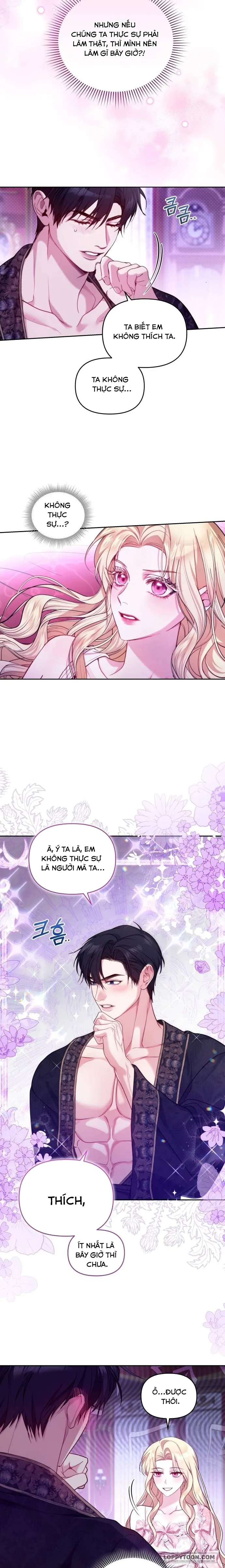 Tôi Đã Trải Qua Đêm Đầu Tiên Dù Chỉ Là Hoàng Hậu Thay Thế - Chap 2 - Trang 2