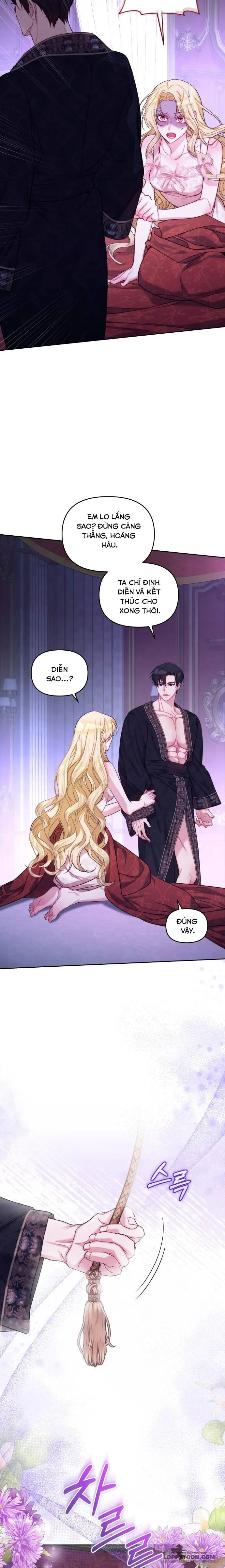 Tôi Đã Trải Qua Đêm Đầu Tiên Dù Chỉ Là Hoàng Hậu Thay Thế - Chap 2 - Trang 12