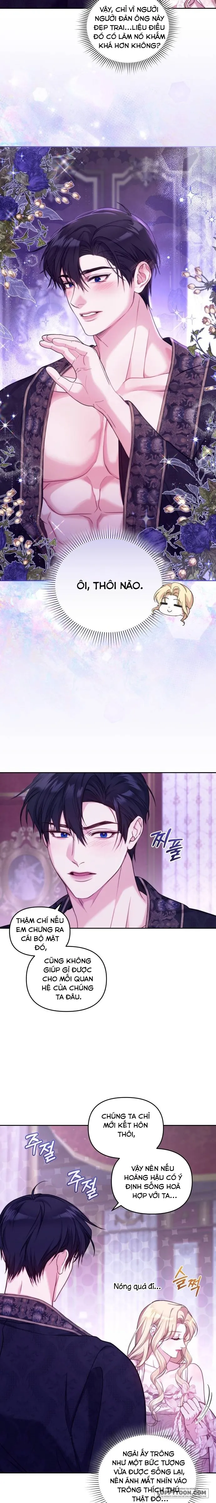 Tôi Đã Trải Qua Đêm Đầu Tiên Dù Chỉ Là Hoàng Hậu Thay Thế - Chap 2 - Trang 3