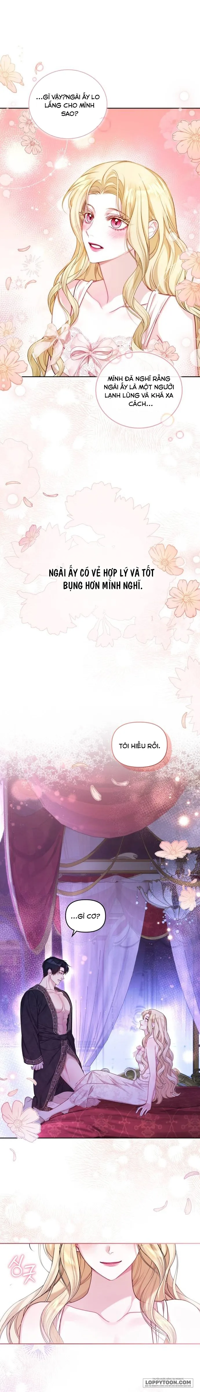 Tôi Đã Trải Qua Đêm Đầu Tiên Dù Chỉ Là Hoàng Hậu Thay Thế - Chap 2 - Trang 6