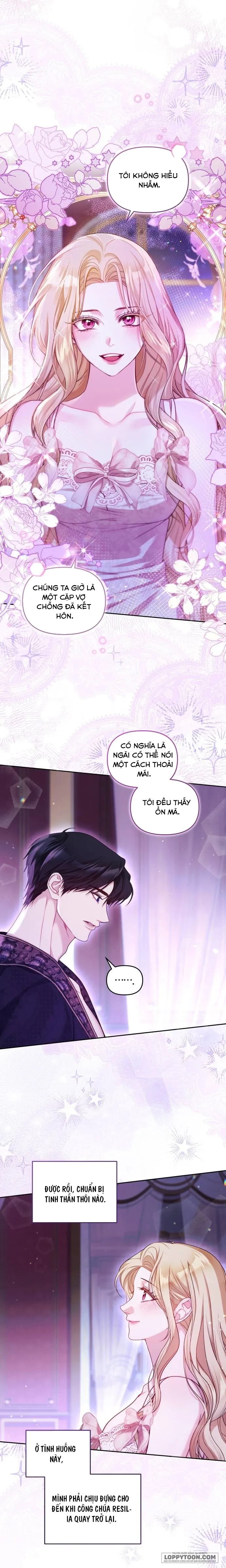 Tôi Đã Trải Qua Đêm Đầu Tiên Dù Chỉ Là Hoàng Hậu Thay Thế - Chap 2 - Trang 7
