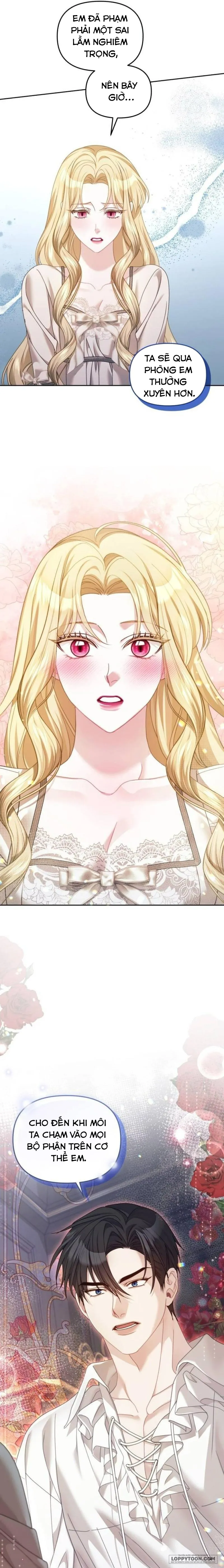 Tôi Đã Trải Qua Đêm Đầu Tiên Dù Chỉ Là Hoàng Hậu Thay Thế - Chap 20 - Trang 9