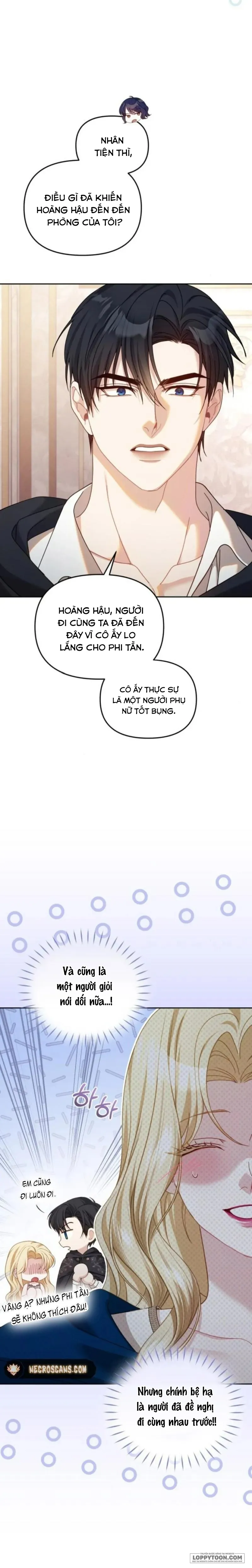 Tôi Đã Trải Qua Đêm Đầu Tiên Dù Chỉ Là Hoàng Hậu Thay Thế - Chap 21 - Trang 3