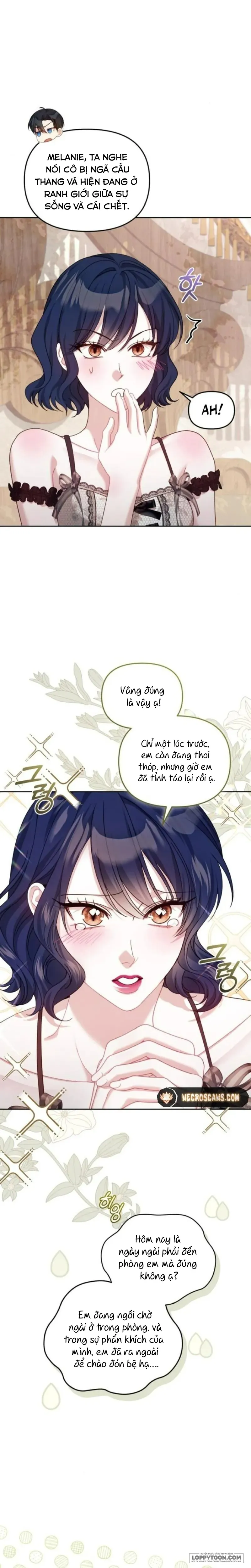 Tôi Đã Trải Qua Đêm Đầu Tiên Dù Chỉ Là Hoàng Hậu Thay Thế - Chap 21 - Trang 4