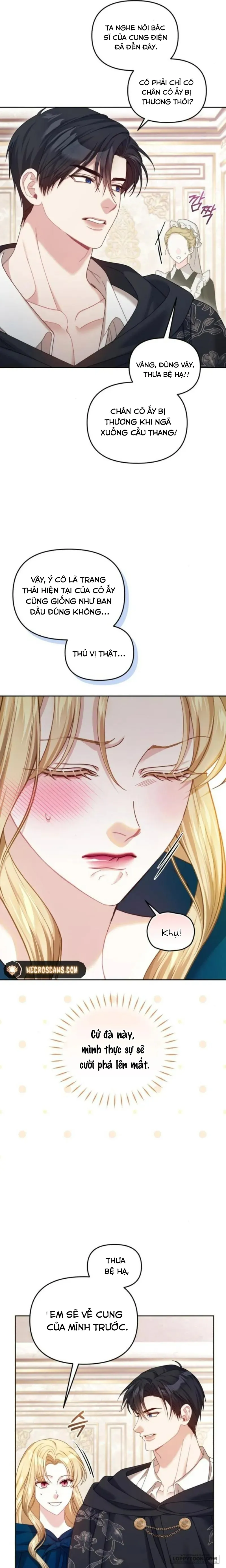 Tôi Đã Trải Qua Đêm Đầu Tiên Dù Chỉ Là Hoàng Hậu Thay Thế - Chap 21 - Trang 7