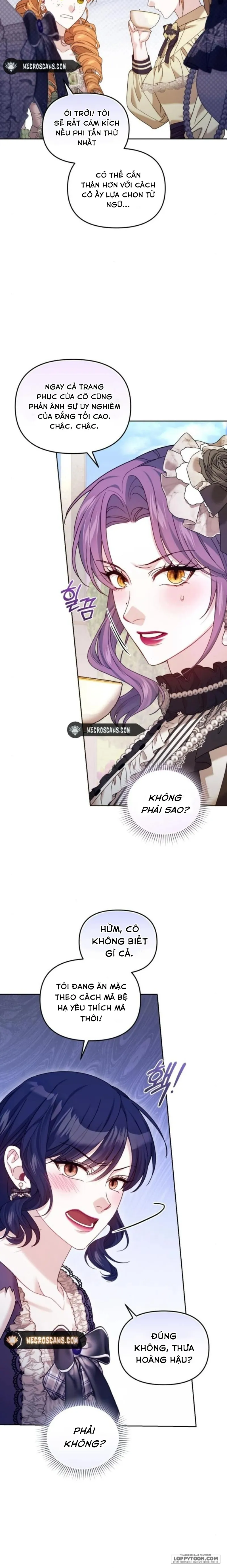 Tôi Đã Trải Qua Đêm Đầu Tiên Dù Chỉ Là Hoàng Hậu Thay Thế - Chap 23 - Trang 14