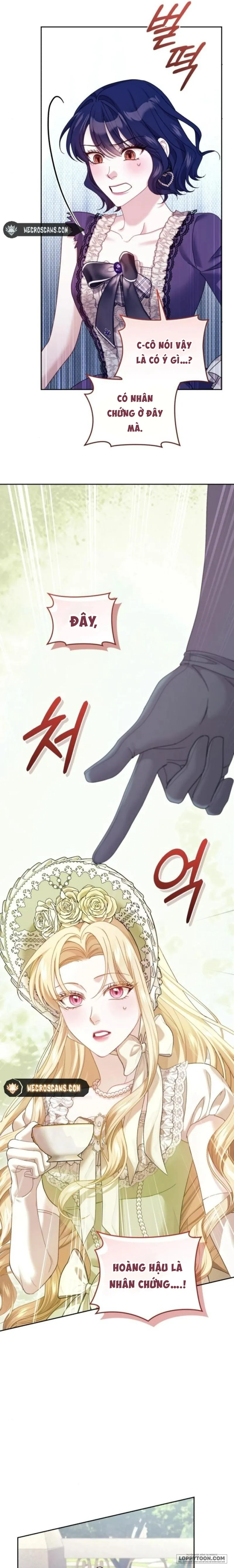 Tôi Đã Trải Qua Đêm Đầu Tiên Dù Chỉ Là Hoàng Hậu Thay Thế - Chap 23 - Trang 17