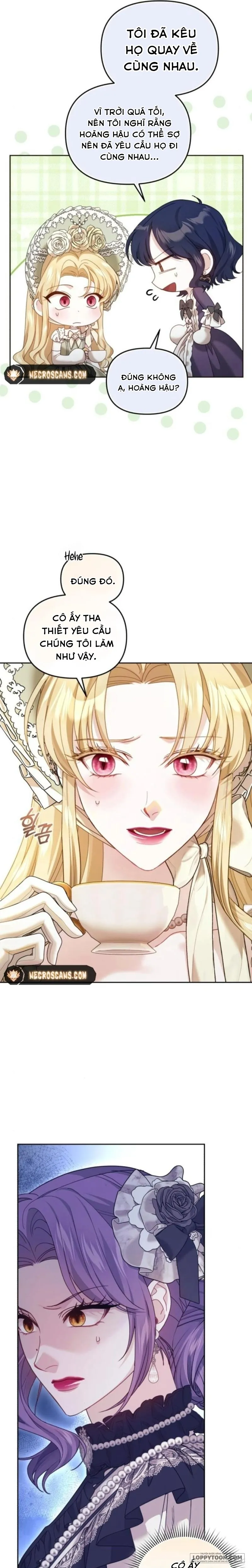 Tôi Đã Trải Qua Đêm Đầu Tiên Dù Chỉ Là Hoàng Hậu Thay Thế - Chap 23 - Trang 19