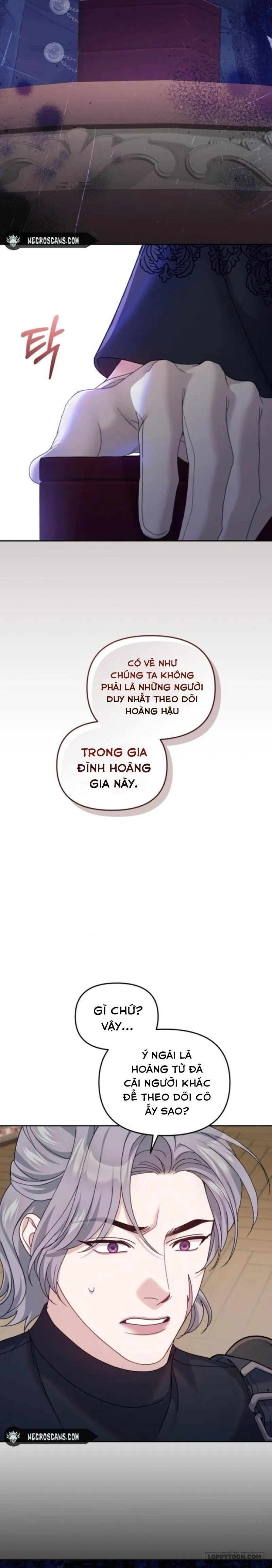 Tôi Đã Trải Qua Đêm Đầu Tiên Dù Chỉ Là Hoàng Hậu Thay Thế - Chap 23 - Trang 4
