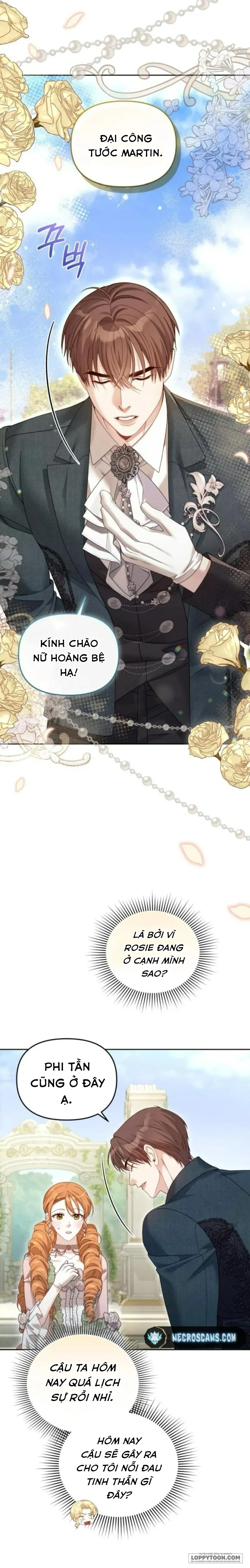 Tôi Đã Trải Qua Đêm Đầu Tiên Dù Chỉ Là Hoàng Hậu Thay Thế - Chap 24 - Trang 5