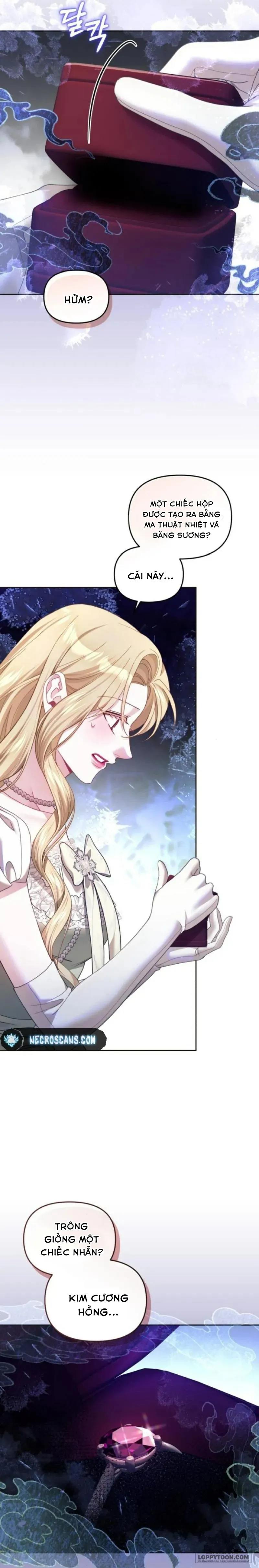 Tôi Đã Trải Qua Đêm Đầu Tiên Dù Chỉ Là Hoàng Hậu Thay Thế - Chap 24 - Trang 9
