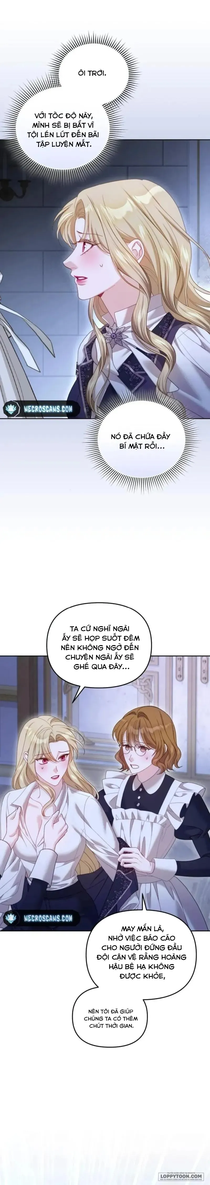 Tôi Đã Trải Qua Đêm Đầu Tiên Dù Chỉ Là Hoàng Hậu Thay Thế - Chap 26 - Trang 2