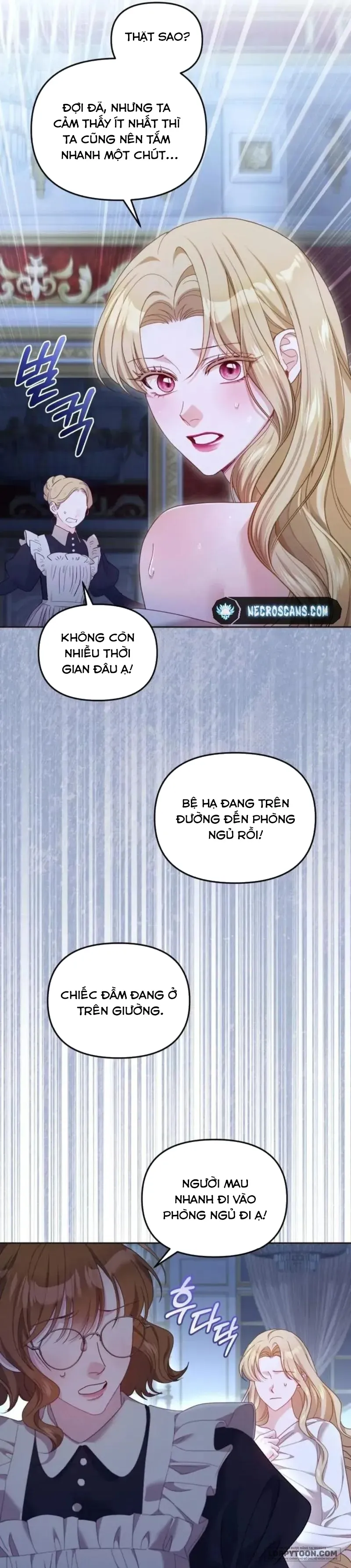 Tôi Đã Trải Qua Đêm Đầu Tiên Dù Chỉ Là Hoàng Hậu Thay Thế - Chap 26 - Trang 3