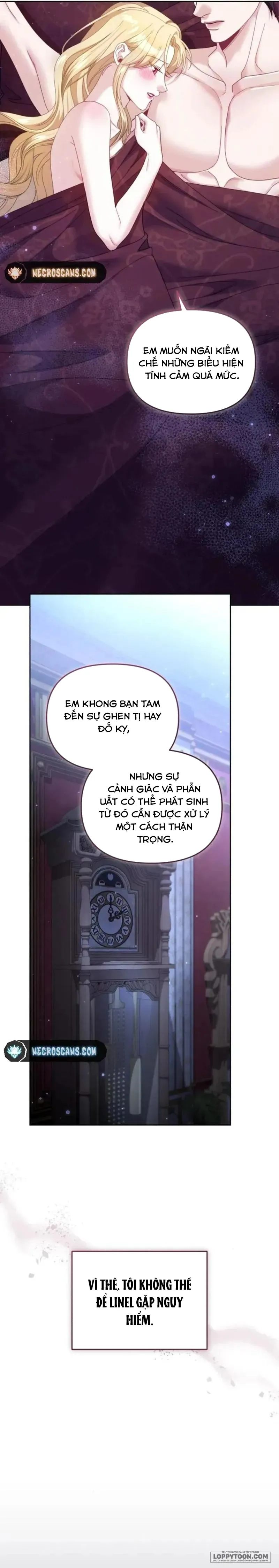 Tôi Đã Trải Qua Đêm Đầu Tiên Dù Chỉ Là Hoàng Hậu Thay Thế - Chap 26 - Trang 25