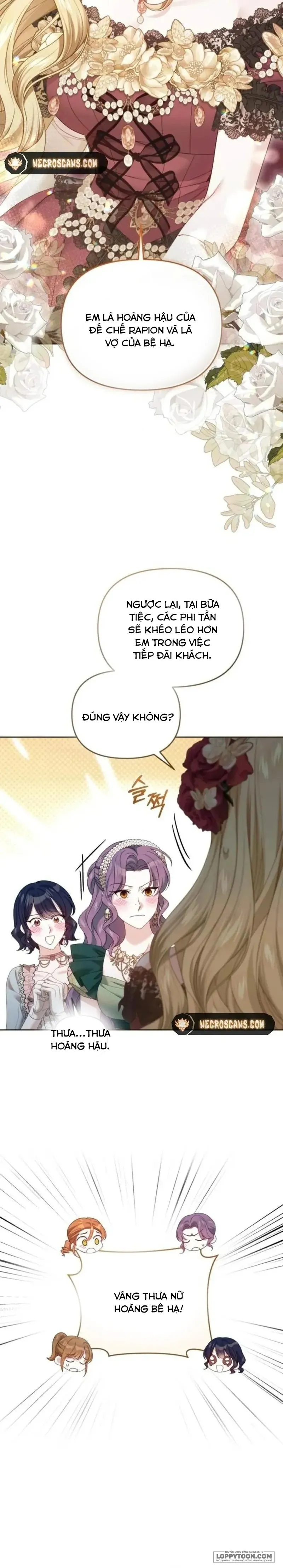 Tôi Đã Trải Qua Đêm Đầu Tiên Dù Chỉ Là Hoàng Hậu Thay Thế - Chap 27 - Trang 28