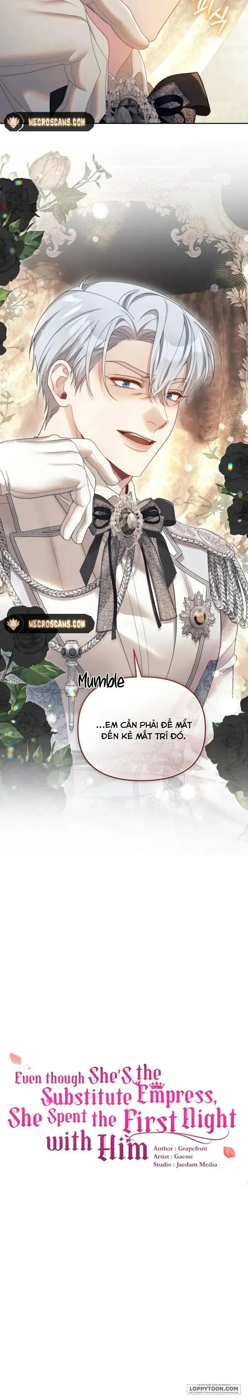 Tôi Đã Trải Qua Đêm Đầu Tiên Dù Chỉ Là Hoàng Hậu Thay Thế - Chap 27 - Trang 4