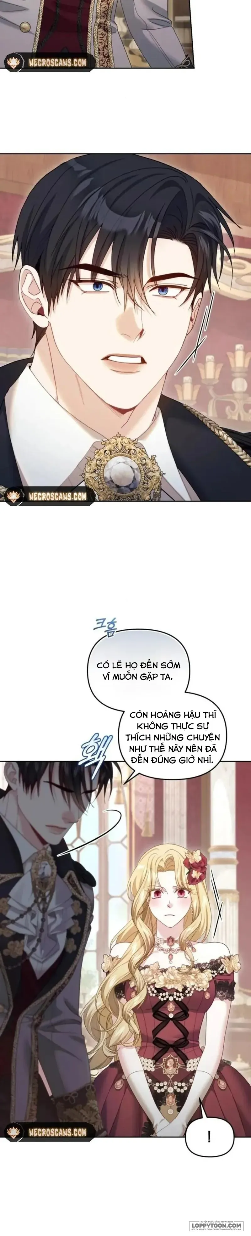 Tôi Đã Trải Qua Đêm Đầu Tiên Dù Chỉ Là Hoàng Hậu Thay Thế - Chap 27 - Trang 8