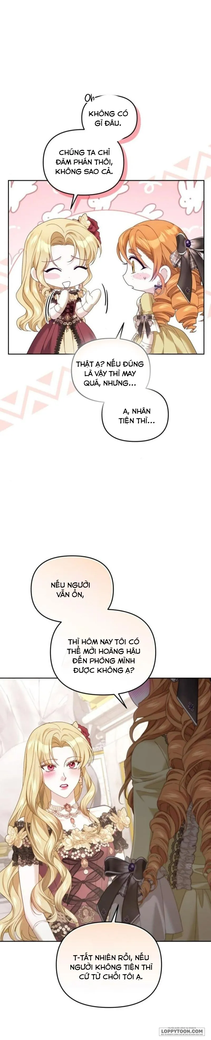 Tôi Đã Trải Qua Đêm Đầu Tiên Dù Chỉ Là Hoàng Hậu Thay Thế - Chap 28 - Trang 11